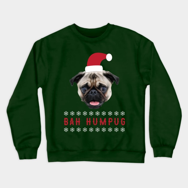 Bah Humpug Crewneck Sweatshirt by zubiacreative